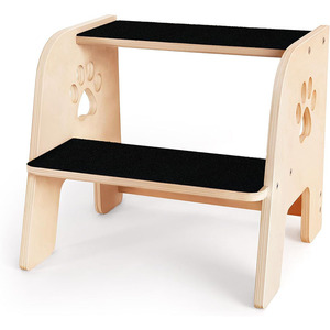 Custom-made wooden dog climbing frame, pet stairs, home <b>ladder</b> for dogs and cats, pet steps, auxiliary <b>ladder</b>. - Product Image 2