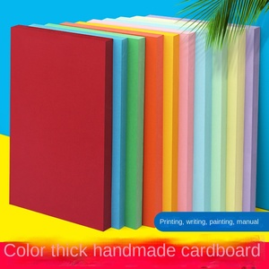 Giấy màu dày thủ công 230gsm khổ A4/A3, chất liệu giấy cứng phủ màu đen/trắng 4K8K, dùng làm quà tặng và sáng tạo cá nhân hóa - Product Image 5