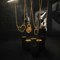 Ensemble de bijoux pour femmes KITI en résine noire vintage, plaqué or 18 carats, acier inoxydable 304, collier, boucles d'oreilles, bague, géométrique, rétro, élégant