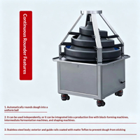 Machine de division et de façonnage de pâte entièrement automatique et continue tout-en-un, diviseuse et façonneuse de pâte commerciale pour boulangerie