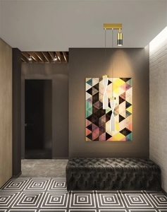 Moderno piccolo lampadario a Led per sala da pranzo <span class=keywords><strong>con</strong></span> faretto lampada a sospensione nera oro cucina Bar comodino soffitto illuminazione a sospensione - Product Image 6