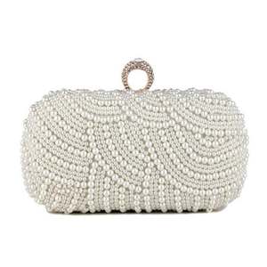 Kalp Şeklinde El Çantası, Kadınlar İçin Kristal Taşlı Abiye Çantası, Altın Kristal El Çantası - Product Image 1