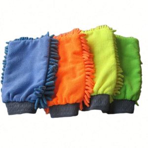 Guantes de Microfibra Personalizados al por Mayor para Lavado de Autos, Microfibra de Doble Cara, para Limpiar Autos y Aplicar Cera - Product Image 1