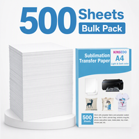 Papier de transfert personnalisé pour presse à chaud, papier de sublimation pour t-shirts