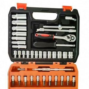 Ensemble d'outils OEM de <span class=keywords><strong>94</strong></span> pièces avec boîte Kit d'outils à main général avec boîte à outils pour la réparation automobile domestique Mallette de rangement Sets de clés à douille - Product Image 6