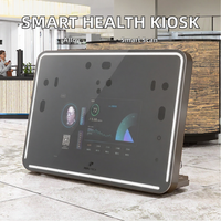 FEIPU AI Wellness Smart Health : Visualisation de Tendances de Vie de Bureau Connectée, Moderne et Intuitive, en Alliage d'Aluminium, Alimentée par Prise