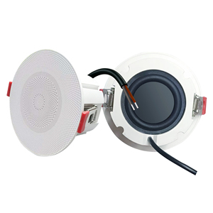 Altavoz de Techo YZ-102BT de 6.0 Pulgadas, <span class=keywords><strong>15W</strong></span>, 82dB, Pasivo, Empotrable, de Rango Completo, con <span class=keywords><strong>Amplificador</strong></span> Integrado para Hogar, Hotel y Sonido Ambiental - Product Image 3