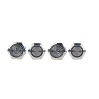 Sakelar Tombol Metal Momentary 12mm 16mm 19mm 22mm Self Locking atau Self Resetting, Produk Terlaris Pabrik