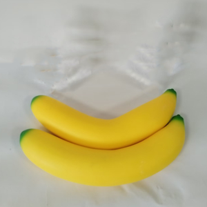 Balle anti-stress en TPR en forme de grande banane, à rebond lent, pour la décompression et le soulagement du stress, vente en gros - Product Image 4