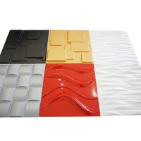 Revêtement mural ignifuge chinois, panneaux muraux pour décoration murale intérieure, panneaux en PVC, papier peint 3D pour plafond