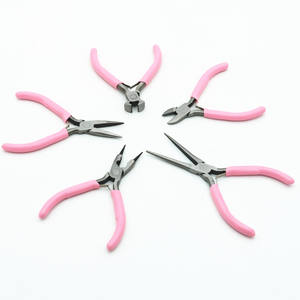 YTH tang perhiasan DIY, pemotong kawat jarum hidung bengkok, tang hidung panjang - Product Image 5