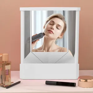 Xách tay hiện đại vuông trang điểm Vanity gương ngược gương mỹ phẩm Gương cho bảng phòng ngủ phòng khách - Product Image 1