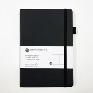 Custom Wholesale A4 A5 Personalized Printed Lined Hardcover PP Leather Glue Bound Promotional <b>Note</b> <b>Book</b> Journal Logo 80 Sheets - Product Image 2