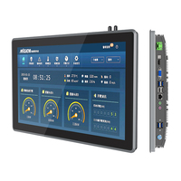 PC industriel tactile robuste IP203-133 13,3 pouces Intel I7 I5 I3 J1900, ordinateur embarqué sans ventilateur IP65