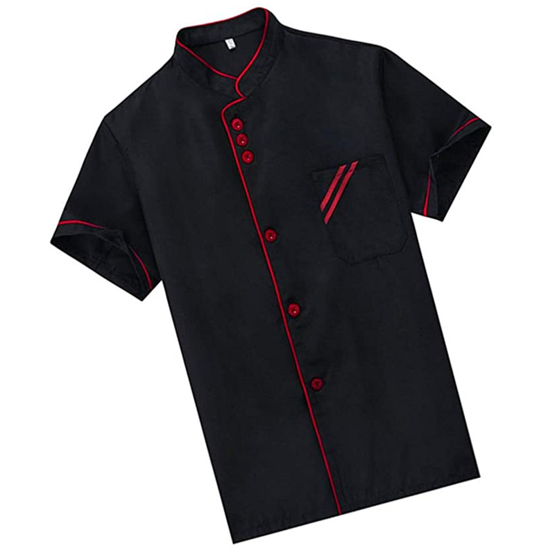 Wholesale Unisex Short Sleeve Restaurant Chef Uniform