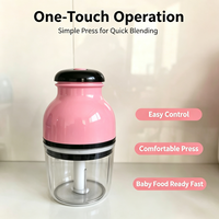 Hachoir Électrique Multifonctionnel pour Aliments Bébé, Mixeur Vapeur, Machine à Purée, Lame en Acier Inoxydable 250W - Grande Vente