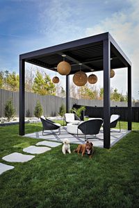 <span class=keywords><strong>Pergola</strong></span> en aluminium d'extérieur, style luxueux <span class=keywords><strong>pour</strong></span> le jardin, 3x6M, imperméable - Product Image 2