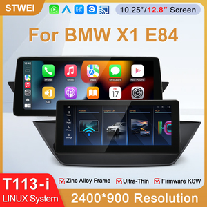 ระบบ STWEI 2026 ใหม่ บางเฉียบ ระบบ Linux ขนาด 12.8 นิ้ว ความละเอียด 2400X900 สำหรับ BMW X1 E84 เครื่องเล่นอัตโนมัติ CarPlay ไร้สาย KSW - Product Image 2