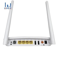 UMXK NOUVEAU GPON ONU ONT GM621 4GE WLAN + 2.4 // 5G WIFI IPT4/IPV6 AVEC FONCTION À DISTANCE FTTH ROUTEUR VERSION ANGLAISE