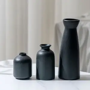 hot selling products 2024 Nordic Porcelain Dry Flower Vases Modern Home Decor Ceramic Table Vase