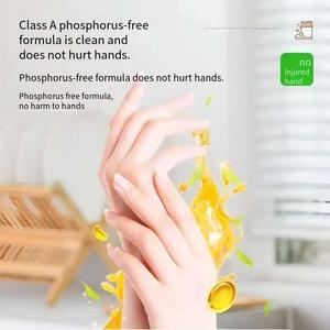 5KG <strong>Eco</strong>-Friendly Disposable Lemon Scented Catering Use Liquid Dishwashing <strong>Detergent</strong> for Tableware Mildly Acidic Gentle on Hands - Product Image 5