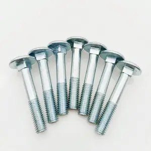 round head square neck carriage bolt zinc galvanize factory price after sale service complete specifications national standard