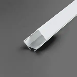 Profilé d'aluminium personnalisé, Extrusion d'aluminium avec bande lumineuse LED, utilisé par l'armoire