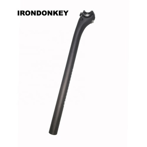 Tubo de Sillín de Fibra de <span class=keywords><strong>Carbono</strong></span> IRONDOENKY TSP-C60 de 400 mm, Ligero, para Bicicleta de Montaña y Carretera - Product Image 2