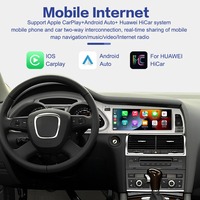 Écran multimédia IPS sans fil CarPlay Android Auto 10,25 pouces pour Audi Q7 4L 2005-2015 GPS Navi Stéréo