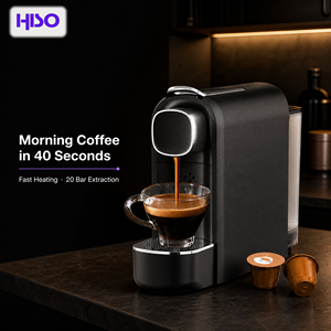 Macchina da Caffè a Vapore 20 Bar 1400W, Riscaldamento Rapido 40s, Serbatoio Acqua 600ml, Vassoio Rimovibile, 110-240V Multitensione, Macchina da Caffè Domestica - Product Image 1