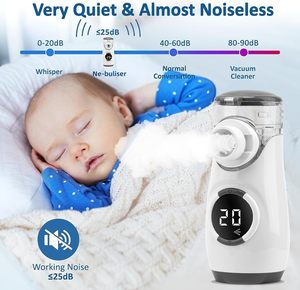 デジタルメッシュネブライザーポータブルハンディミニ医療ネブライザー新技術 - Product Image 5