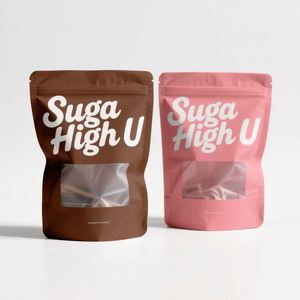 ถุงบรรจุภัณฑ์อาหารสัตว์เลี้ยงแบบตั้งได้ พิมพ์ลายตามสั่ง ป้องกันกลิ่น มีซิปล็อค พร้อมหน้าต่างไมลาร์ สำหรับอาหารสัตว์เลี้ยง นม เยลลี่ - Product Image 5