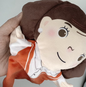 HY198 marionnette de poupée de grand-mère en peluche personnalisée en gros 25cm marionnette à main complète pour enfants jouet - Product Image 4