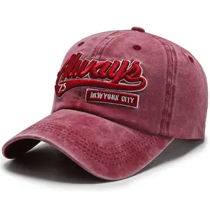 Wholesale ODM/OEM Logo Summer Spring Sports Caps Breathable Baseball Hats Skin-friendly Fashion women and men