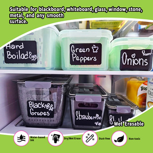 Xóa được bảng đen cửa sổ phấn đánh dấu thiết lập khô xóa chất lỏng phấn đánh dấu bút cho trường học xe thủy tinh - Product Image 6