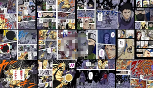 Dessin animé <span class=keywords><strong>Action</strong></span> bande dessinée Manga fond <span class=keywords><strong>papier</strong></span> peint Mural Anime décoration mur - Product Image 5
