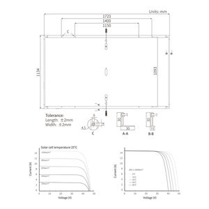 Panel solar tipo N de 450 vatios para techo, tipo de placa, techo de cochera, instalación completa de <span class=keywords><strong>paneles</strong></span> <span class=keywords><strong>solares</strong></span> <span class=keywords><strong>en</strong></span> <span class=keywords><strong>casa</strong></span> - Product Image 2