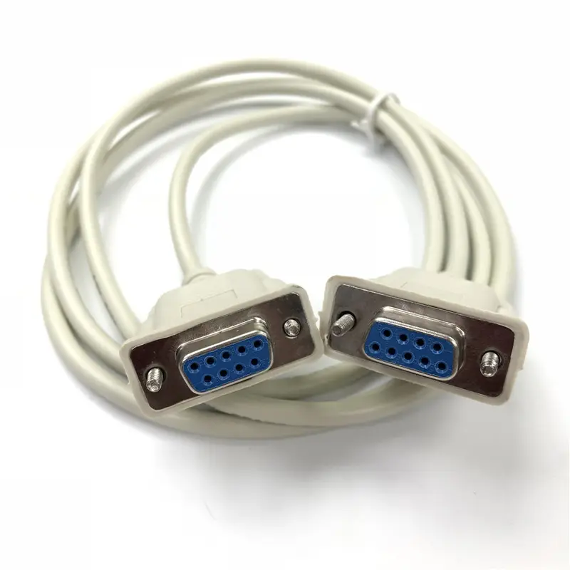 Db9 Serial Cable Male To Female Rs232 Extension 9 Pin Straight Through Cord
