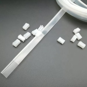 Cremallera PE superventas, cremallera PPE cremallera de diente de nailon PVC Eva para bolsa de cosméticos bolsa de joyería de PVC - Product Image 1