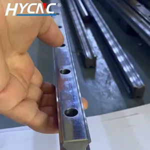 Lineare Schiene mit Schritt-25-mm-Führung CNC-Plasma-Drehmaschine Roboters chien halterung Verriegelung der Oberflächen schleif schienen Aluminium