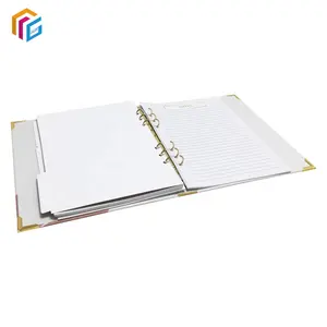 Recept Binder Custom Print Boek Organizer Houder Full Page File Folder Recept Boek Binder