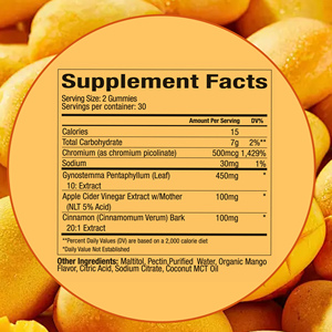 Factory customization Metabolism Gummies with Chromium <b>Supplement</b> Helps Curb Cravings and Reduce Overall Appetite Gummies - Product Image 2