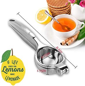 Exprimidor de Limones Portátil de Aleación de Aluminio Ecológico Premium, Exprimidor Manual de Cítricos con Color y Empaque Personalizados - Product Image 4