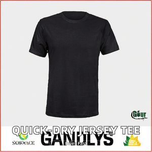 Camiseta Deportiva de Manga Corta con Cuello en V, 100% Algodón, 220 Gramos, de Secado Rápido, Lisa, para Fitness, con Serigrafía - Product Image 2