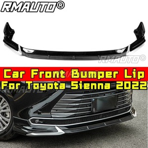 Kit de carrocería con labio de parachoques delantero, labio de faldón lateral, labio de parachoques trasero y alerón trasero para Toyota Sienna 2022, accesorios para coche - Product Image 2