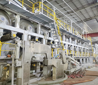 Machine de recyclage de papier usagé Yunda 100tpd pour boîte en Carton Kraft OCC Cannelure et production de papier de carton Duplex avec roulement