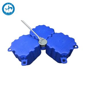 Muelle flotante de plástico producido en fábrica, pontón de fácil instalación para puertos, servicio OEM, suministros marinos, marca GZZH Guangdong - Product Image 5