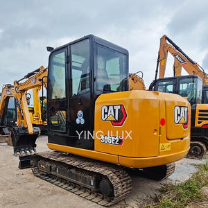 Mini-excavatrice hydraulique d'occasion Carter Cat306e de petite taille - Product Image 3