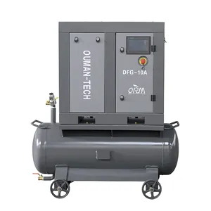 DFG-10A-T 380V/60HZ or customize direct-drive air-cooled screw pcp air compressor for industrial