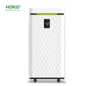 HEPA H13と活性炭フィルターを備えたポータブルスマートホームWiFi空気清浄機電力家庭用ホテルでの使用
